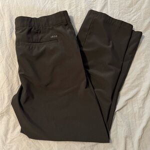 IZOD‎ Golf Performance Material Flat Front Pants Men’s Size 36x30- Black